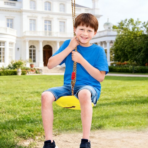 Outdoor hanging disc swing - outdoor,